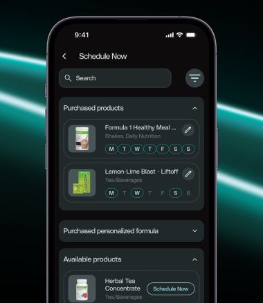 Pro2col app screen showing Purchased Products